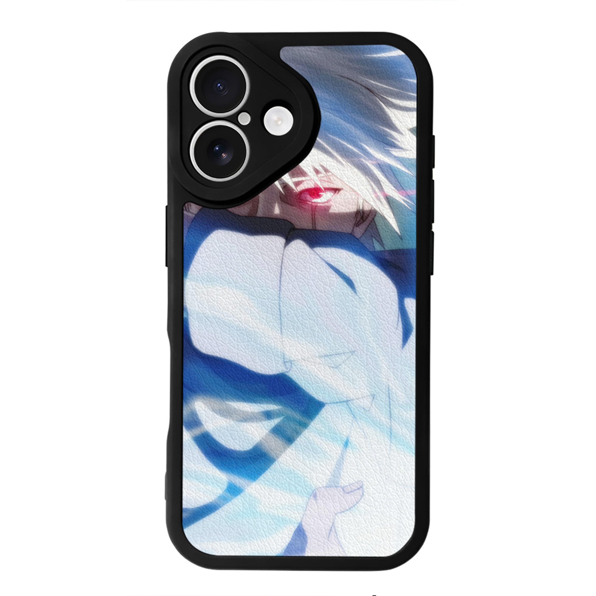 （画像用） NARUTO -ナルト- NARUTO -ナルト- 疾風伝 【iPhone 16シリーズ対応】シリコンスマホケース（レザー調） 材質：シリコン